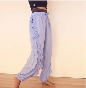 Free People Movement Quick Thrills Side Ruffles Joggers Pants